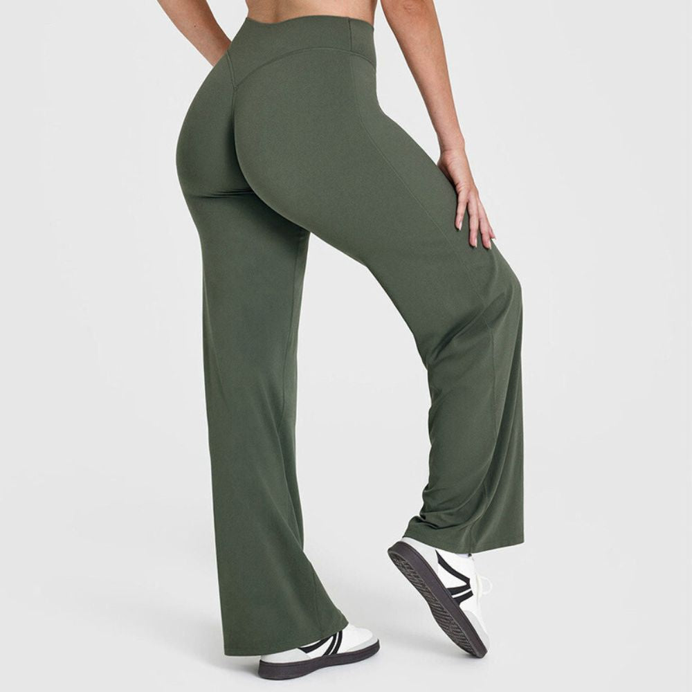Marrea Flowline Straight-Leg Lounge Pant