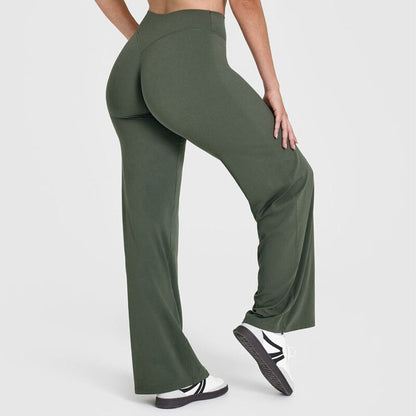 Marrea Flowline Straight-Leg Lounge Pant