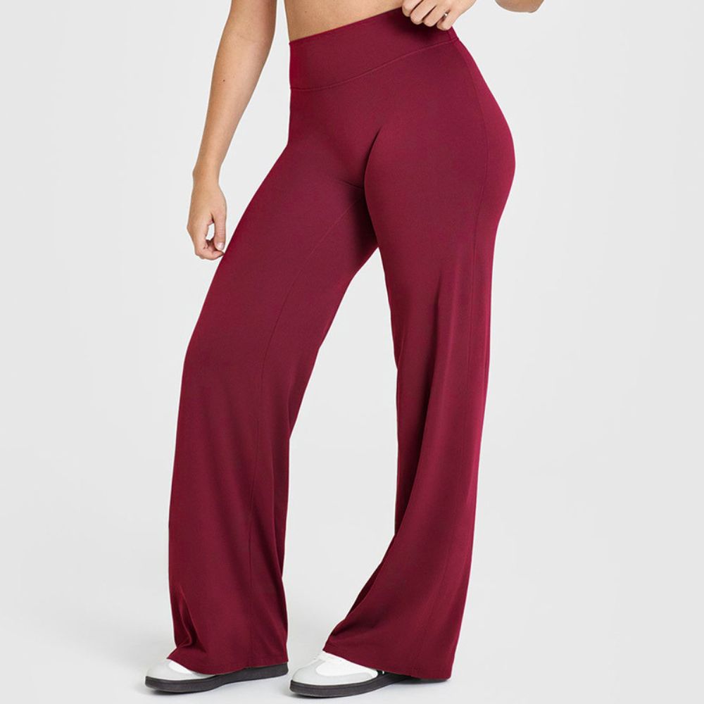 Marrea Flowline Straight-Leg Lounge Pant