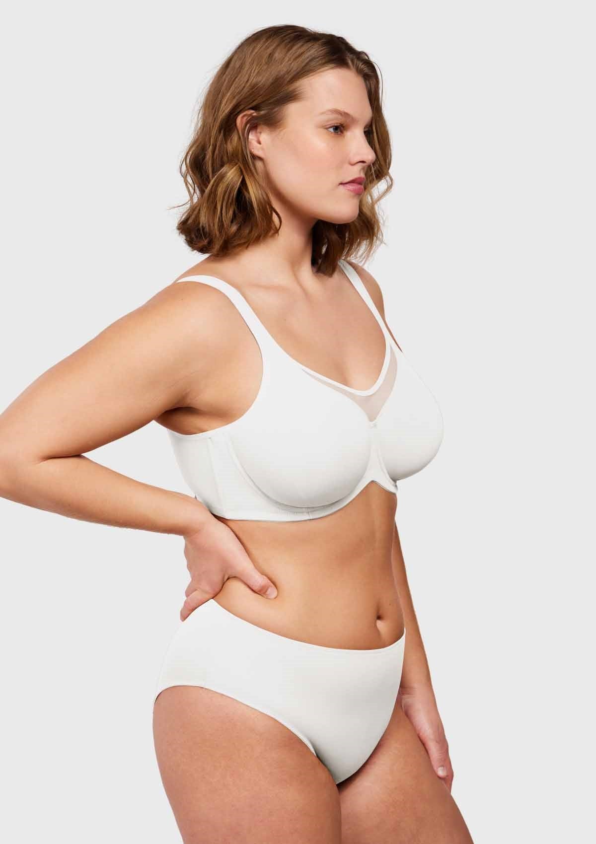 CoolComfort Smoothing Unlined Minimizer Underwire Bra