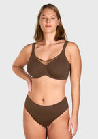 CoolComfort Smoothing Unlined Minimizer Underwire Bra