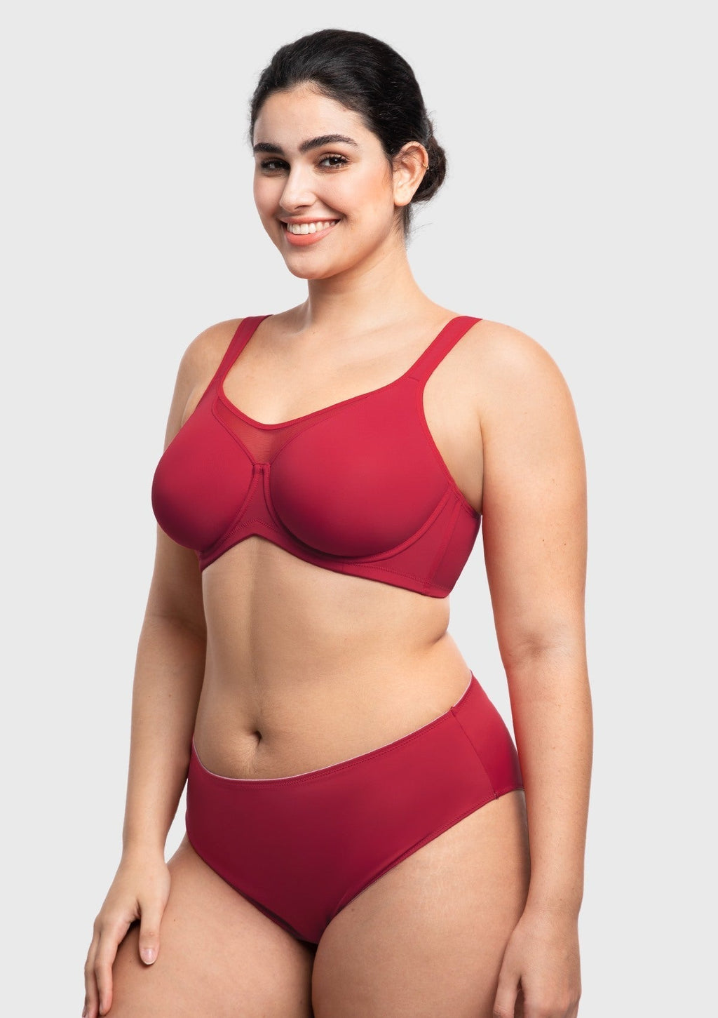 CoolComfort Smoothing Unlined Minimizer Underwire Bra