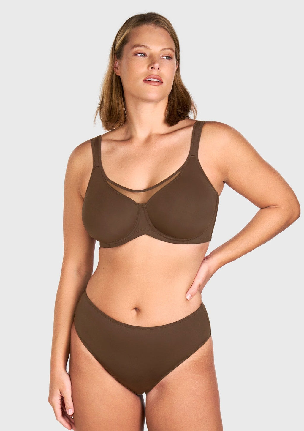 CoolComfort Smoothing Unlined Minimizer Underwire Bra