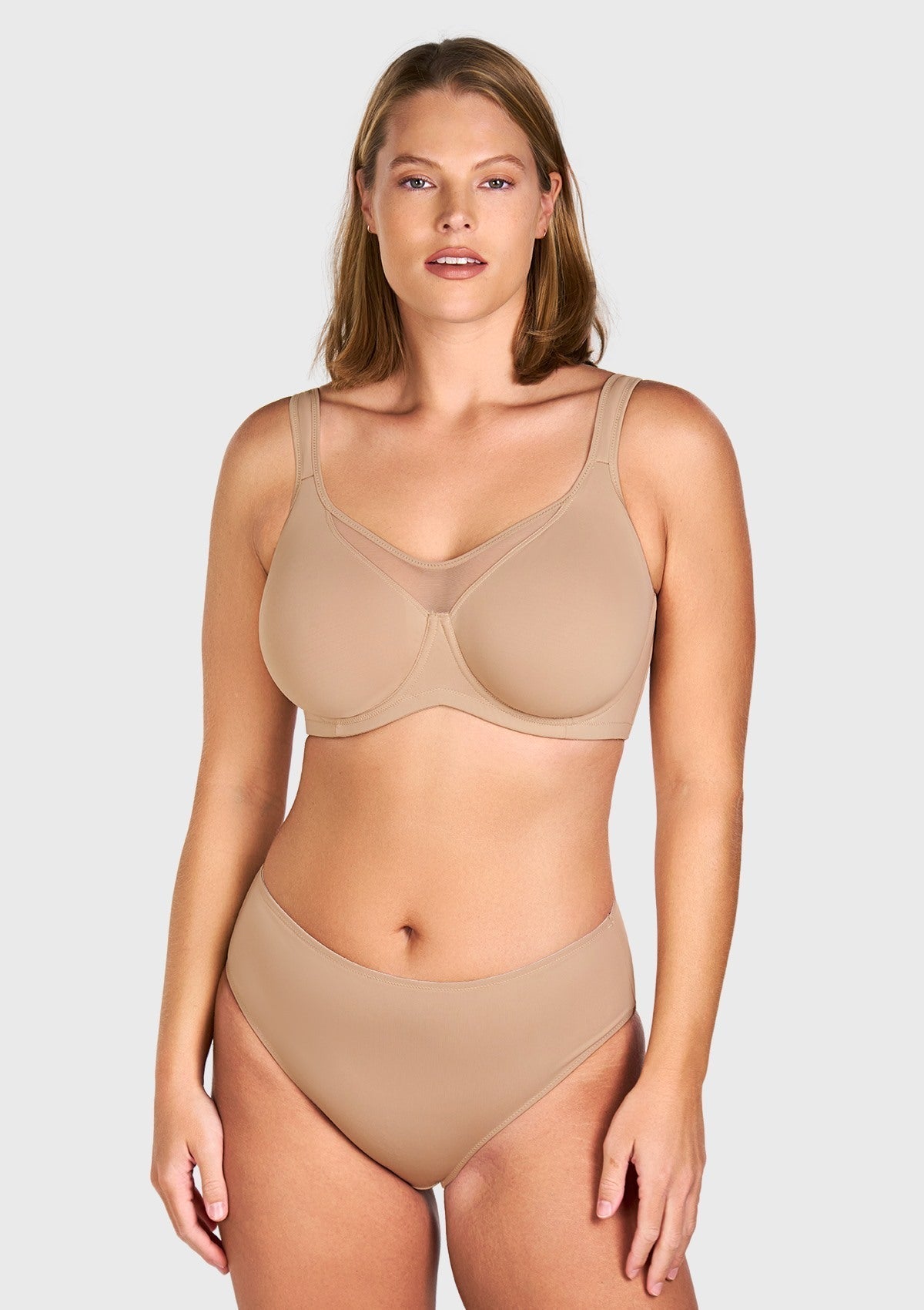 CoolComfort Smoothing Unlined Minimizer Underwire Bra