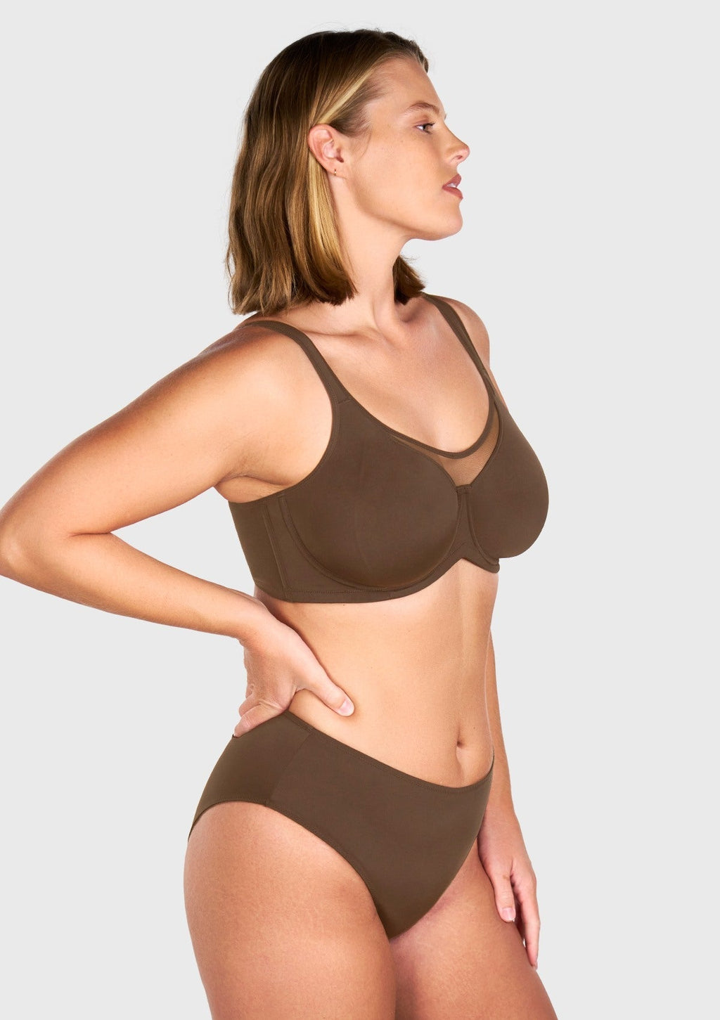 CoolComfort Smoothing Unlined Minimizer Underwire Bra