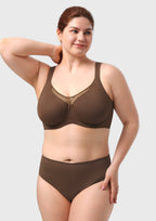 CoolComfort Smoothing Unlined Minimizer Underwire Bra