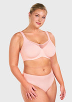 CoolComfort Smoothing Unlined Minimizer Underwire Bra