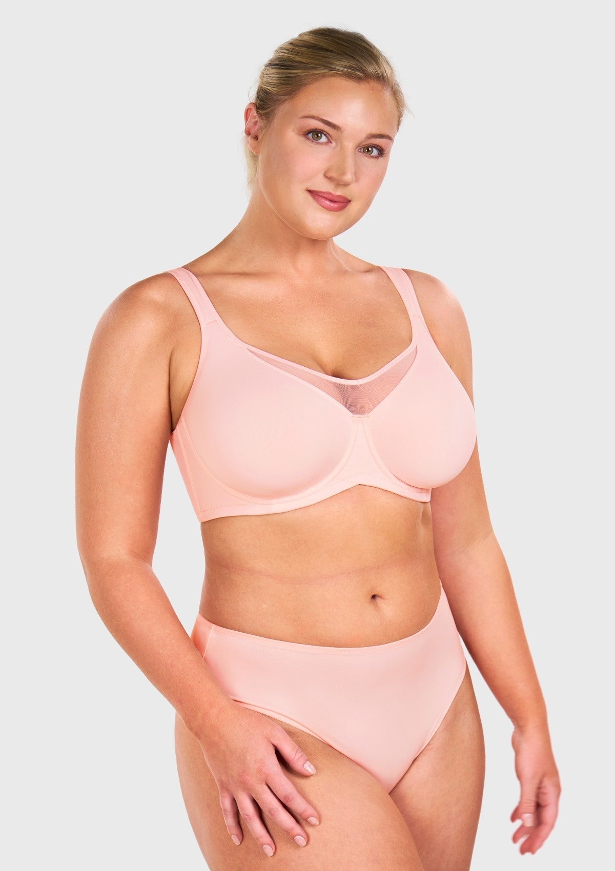 CoolComfort Smoothing Unlined Minimizer Underwire Bra