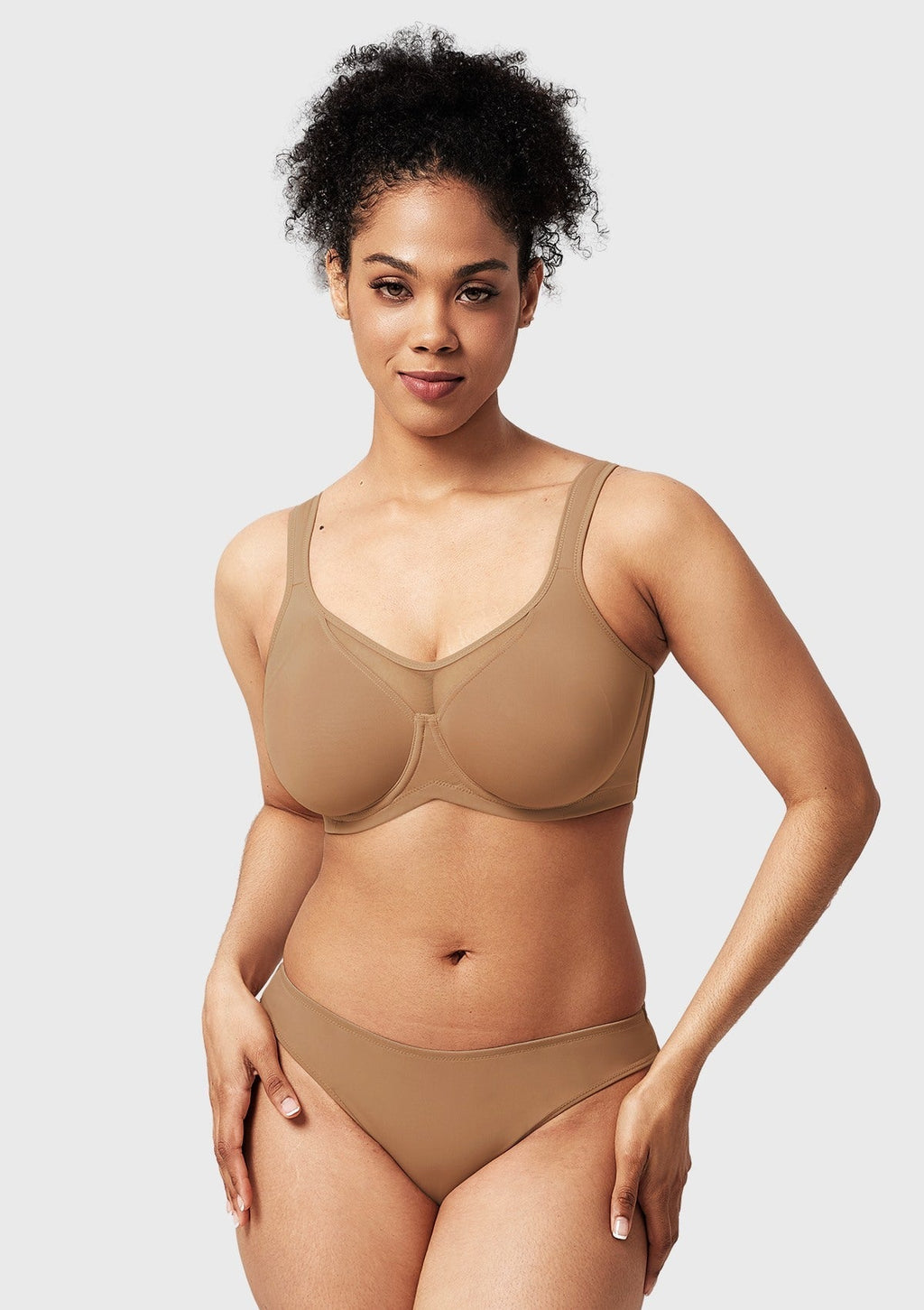 CoolComfort Smoothing Unlined Minimizer Underwire Bra
