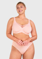 CoolComfort Smoothing Unlined Minimizer Underwire Bra