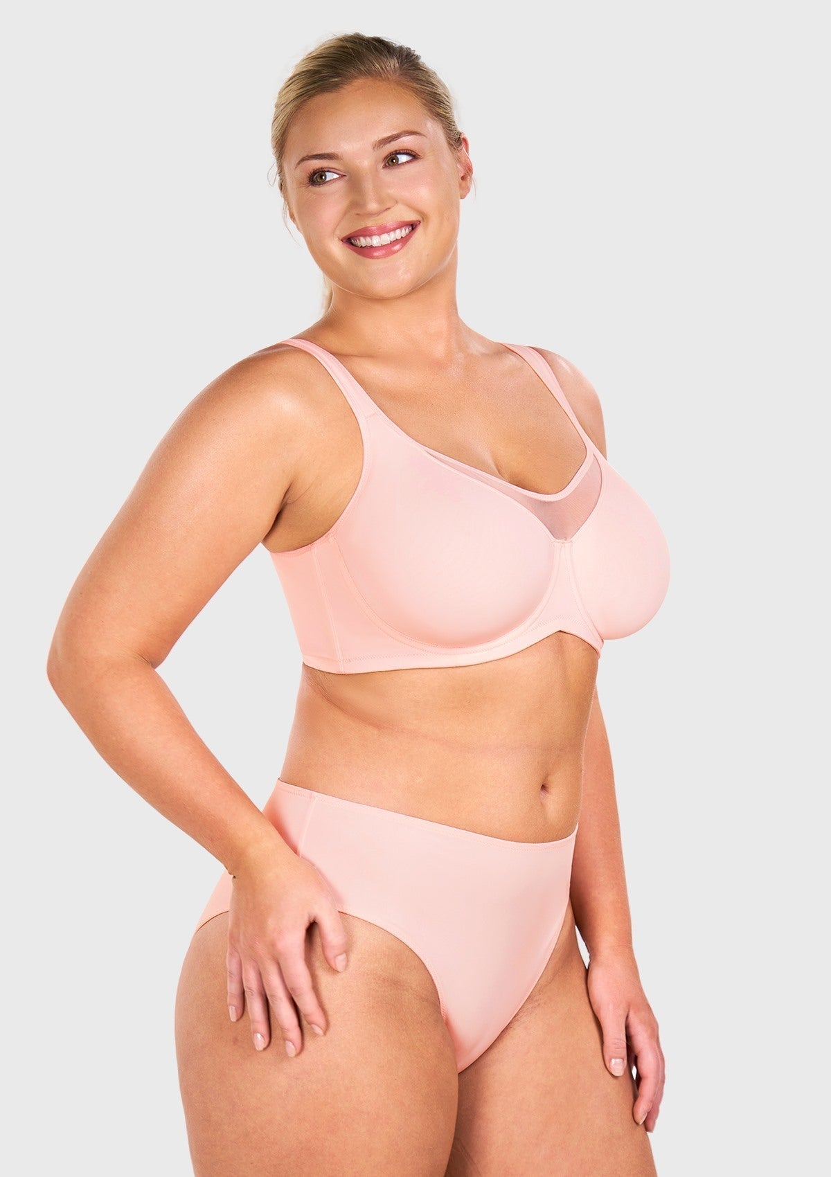 CoolComfort Smoothing Unlined Minimizer Underwire Bra