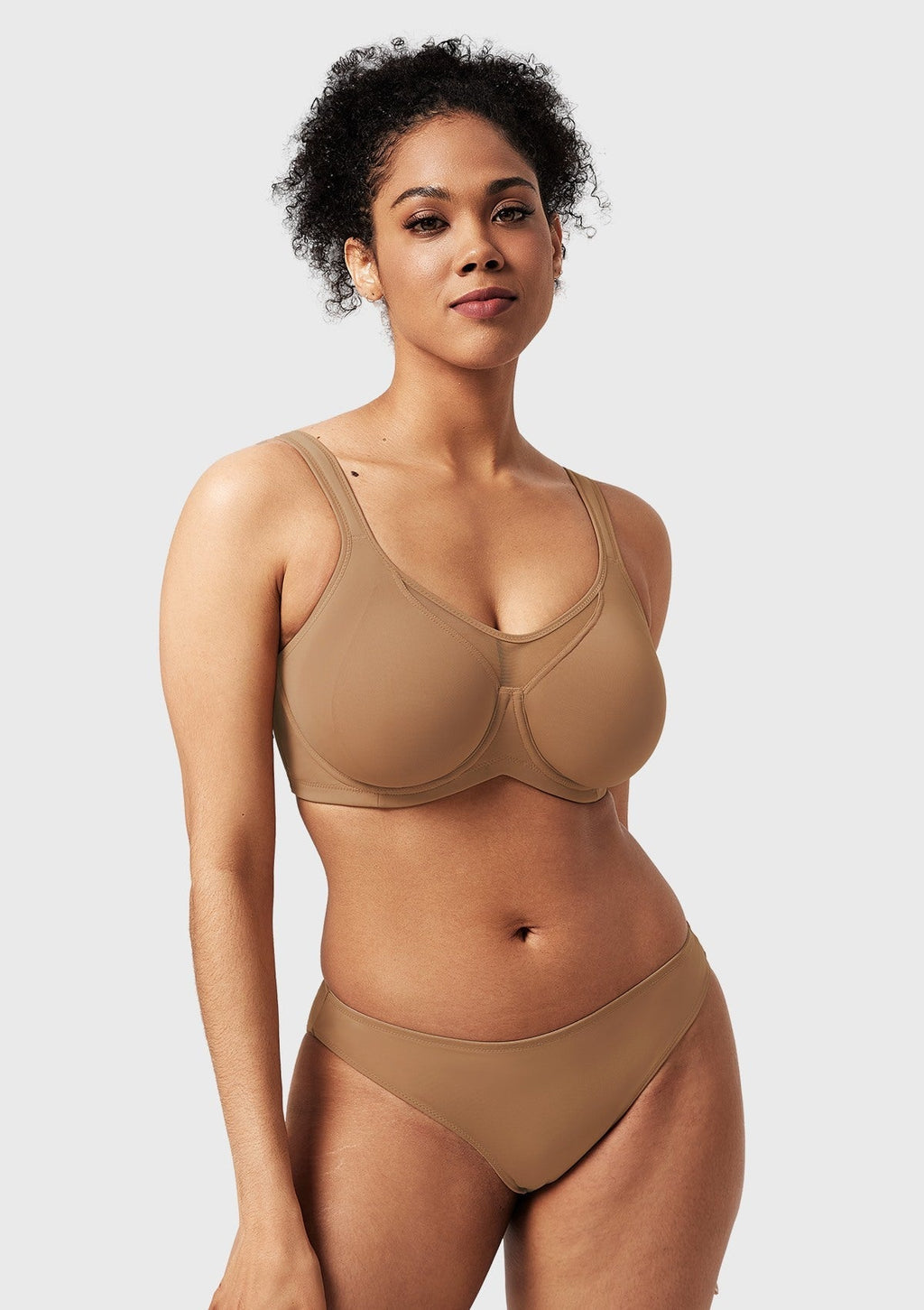 CoolComfort Smoothing Unlined Minimizer Underwire Bra