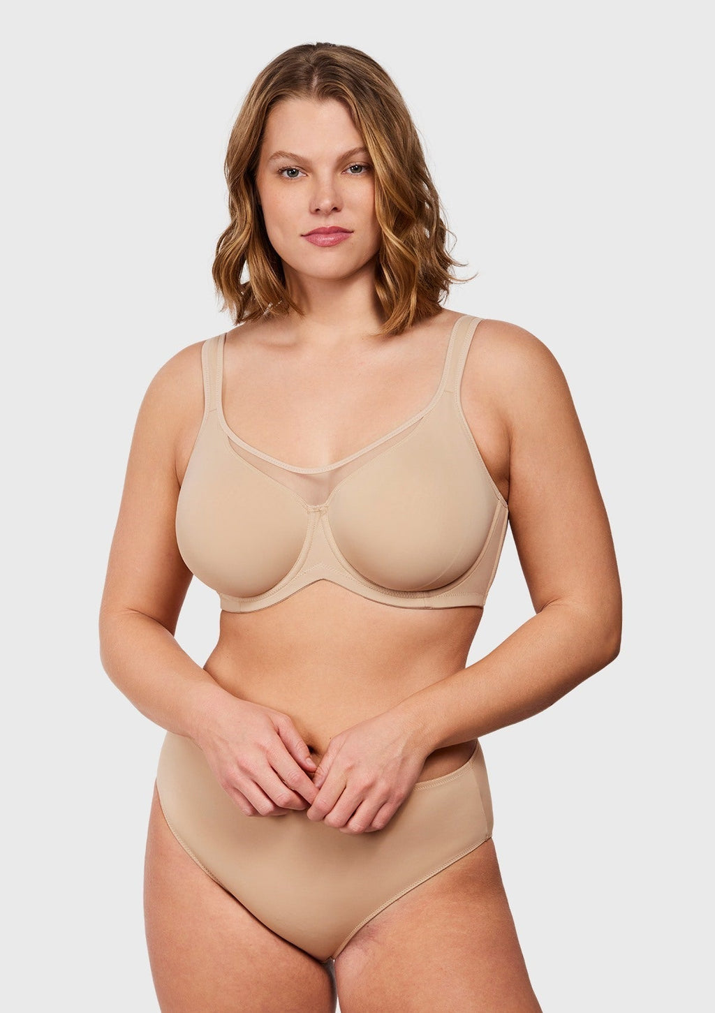 CoolComfort Smoothing Unlined Minimizer Underwire Bra