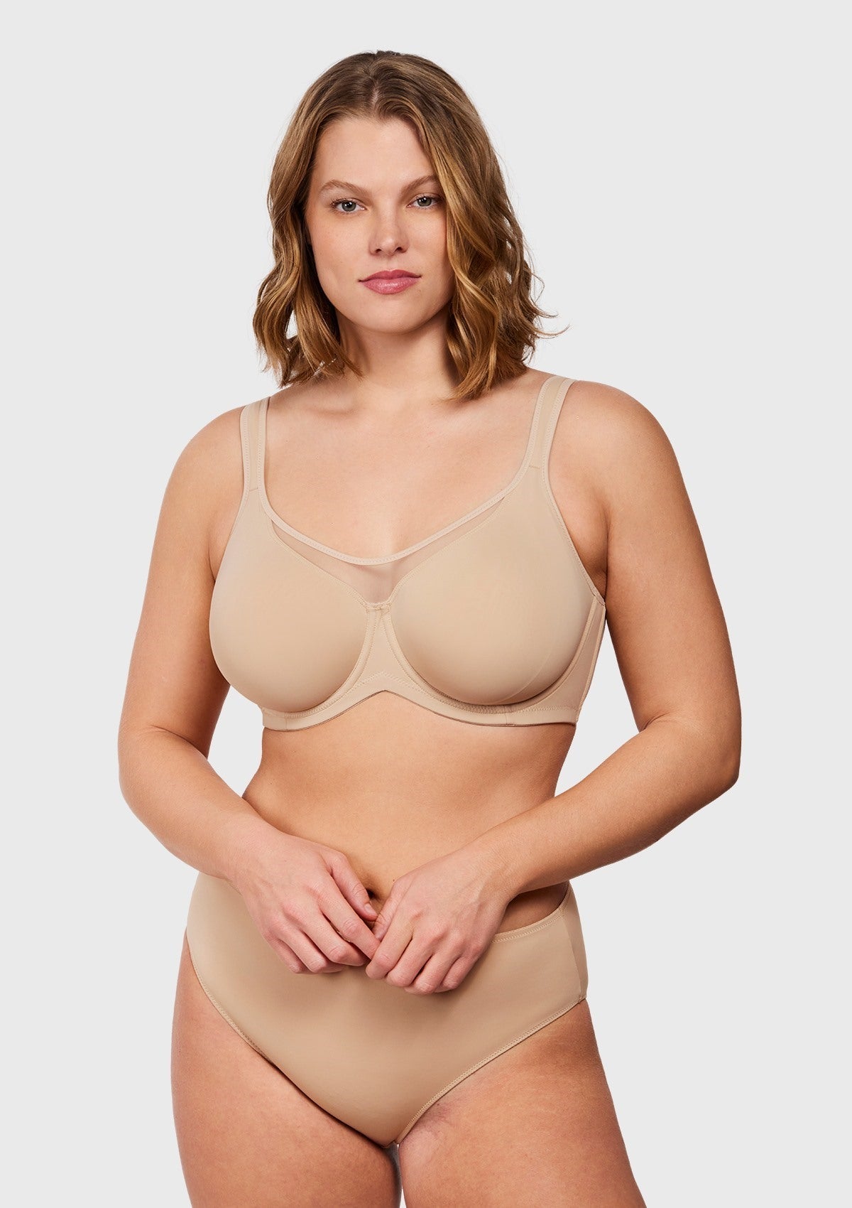 CoolComfort Smoothing Unlined Minimizer Underwire Bra