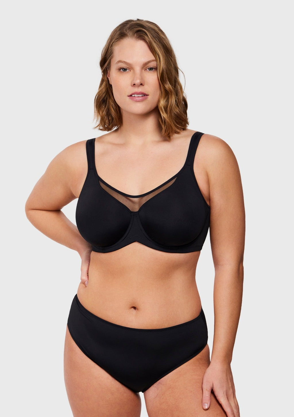 CoolComfort Smoothing Unlined Minimizer Underwire Bra