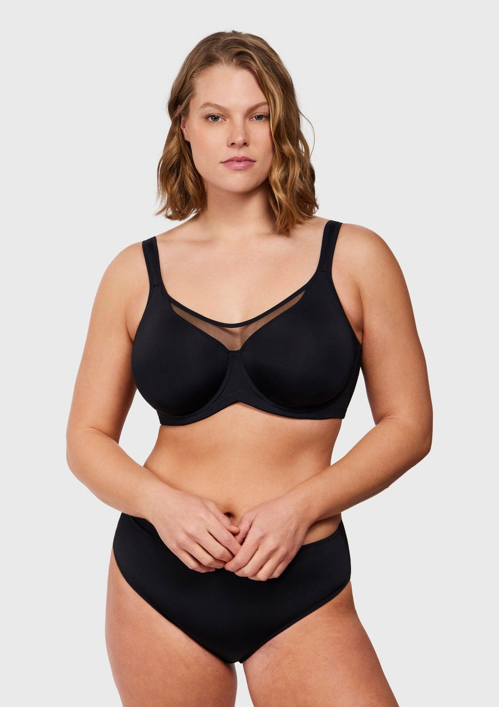 CoolComfort Smoothing Unlined Minimizer Underwire Bra