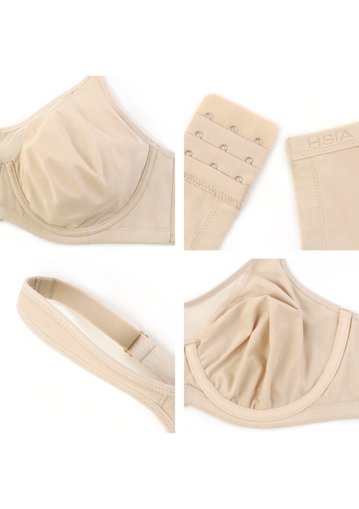 CoolComfort Smoothing Unlined Minimizer Underwire Bra