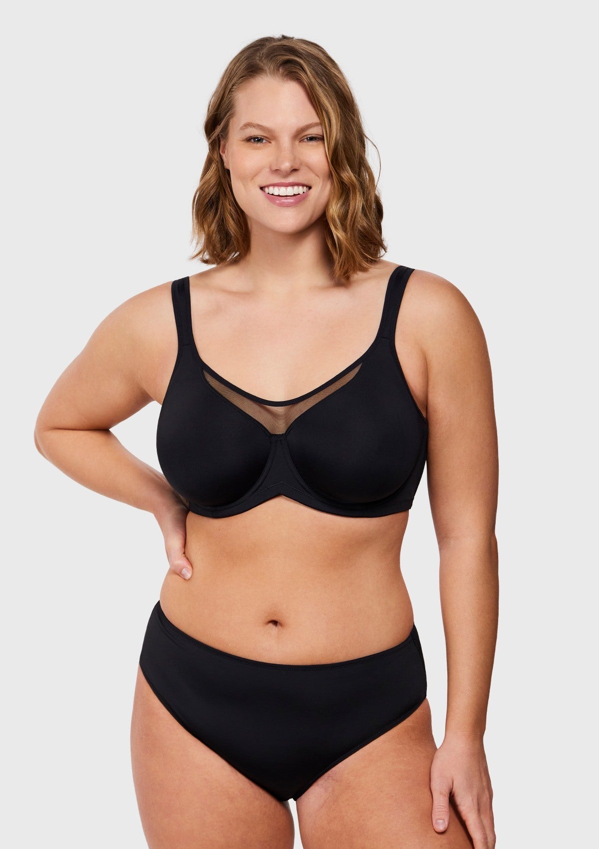 CoolComfort Smoothing Unlined Minimizer Underwire Bra