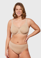 CoolComfort Smoothing Unlined Minimizer Underwire Bra