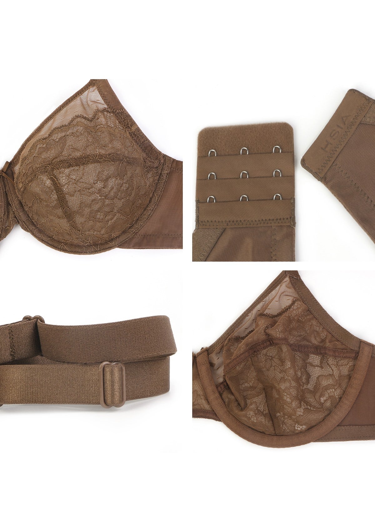 Enchante Unlined Lace Underwire Bra