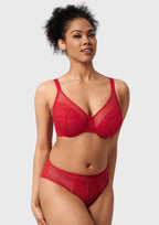 Enchante Unlined Lace Underwire Bra