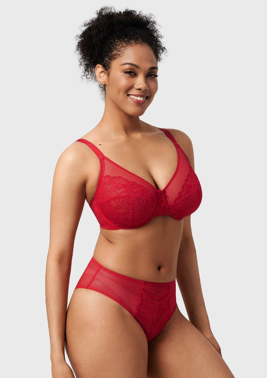 Enchante Unlined Lace Underwire Bra