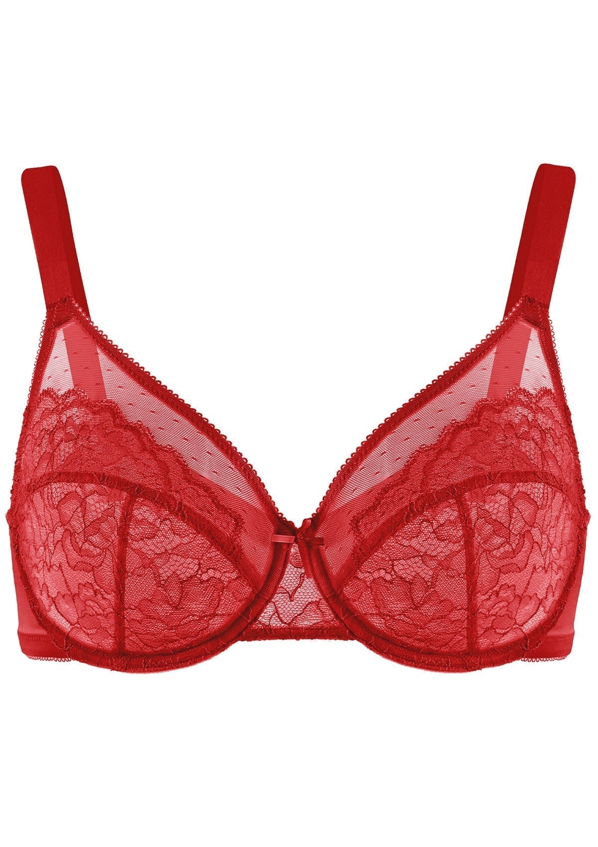 Enchante Unlined Lace Underwire Bra