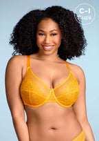Enchante Unlined Lace Underwire Bra