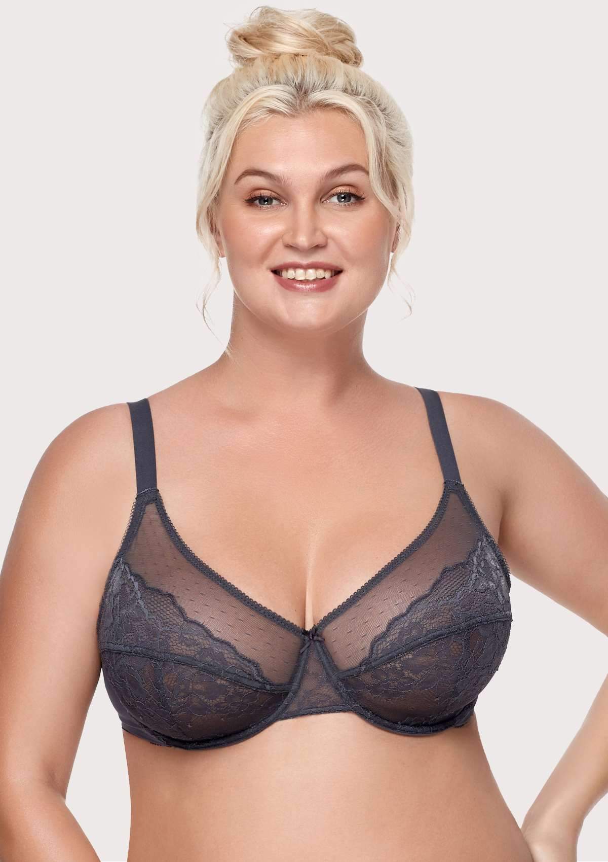 Enchante Unlined Lace Underwire Bra