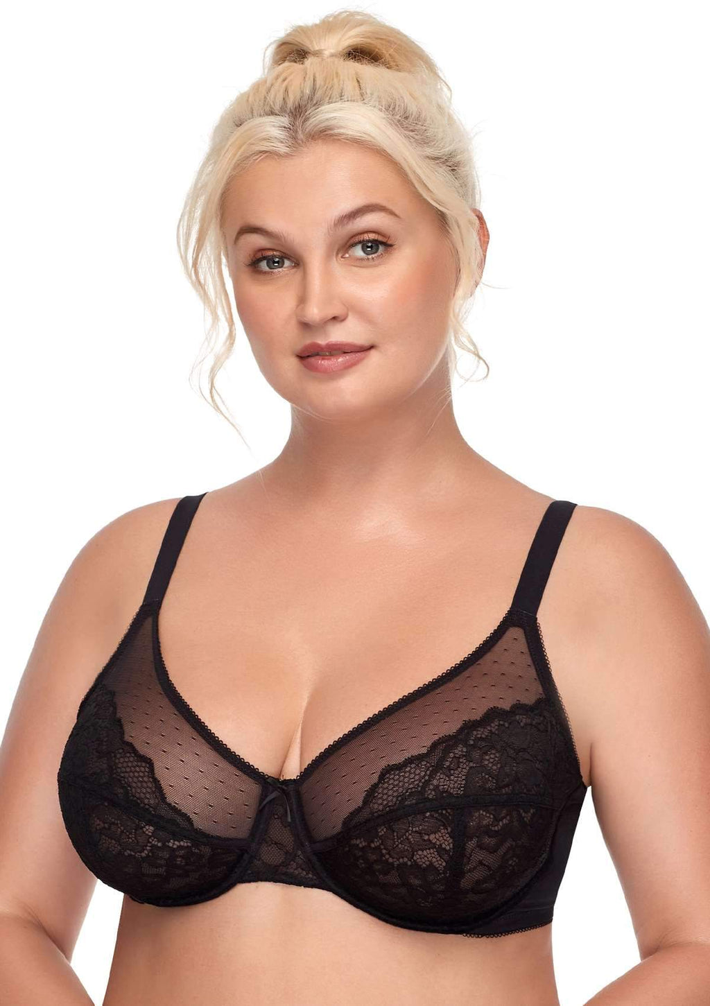 Enchante Unlined Lace Underwire Bra