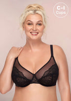 Enchante Unlined Lace Underwire Bra